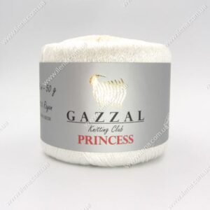 Пряжа Gazzal PRINCESS белый 3009