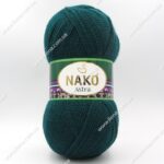 Пряжа Nako Astra темно-зеленый 3552