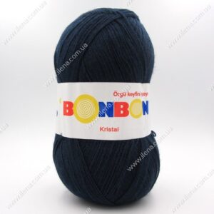 Пряжа Nako Bonbon Kristal темно-синий 98207