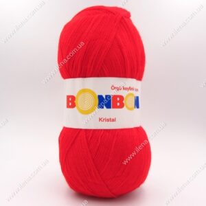 Пряжа Nako Bonbon Kristal красный 98211