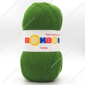 Пряжа Nako Bonbon Kristal зеленый 98235
