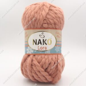 Пряжа Nako Lora пудра 11637