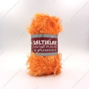 Пряжа Травка Saltiklar Yumos світло-помаранчевий 18
