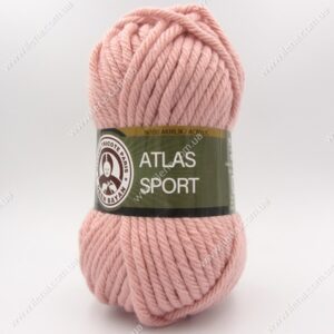 Пряжа Madame Tricote Atlas Sport 001 пудра