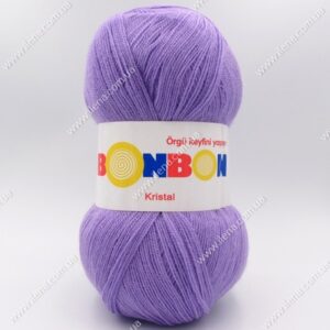 Пряжа Nako Bonbon Kristal сиреневый 98205