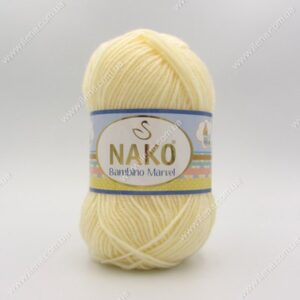 Пряжа Nako Bambino Marvel молочный 9029 (256)