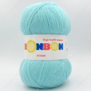 Пряжа Nako Bonbon Kristal нежно-бирюзовый 98203