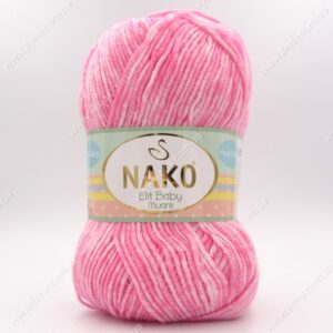 Пряжа Nako Elit Baby Muare розовый 31709