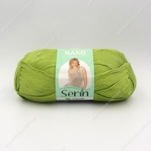 Пряжа Nako Serin Viloft светло-зеленый 3330