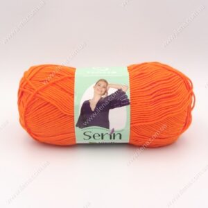 Пряжа Nako Serin Viloft оранжевый 6733