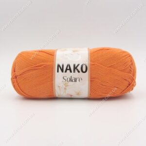 Пряжа Nako Solare помаранчевий 966
