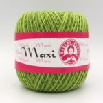 Пряжа Madame Tricote Maxi 0188 зеленый меланж