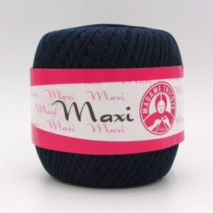 Пряжа Madame Tricote Maxi 4909 темно-синий