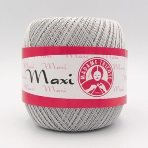 Пряжа Madame Tricote Maxi 4920 светло-серый
