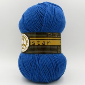 Пряжа Madame Tricote Star 016 синий