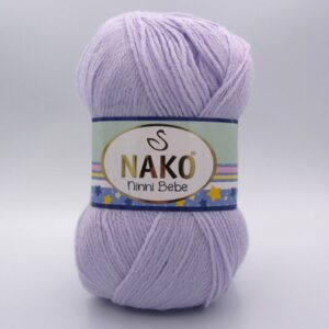 Пряжа Nako Ninni Bebe 23054 світла бузкова