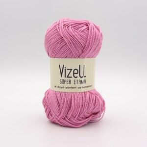 Пряжа Vizell Super Etamin сухая роза
