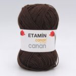 Пряжа Etamin Canan шоколад Е-114