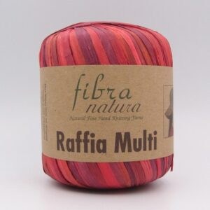 Fibranatura Raffia Multi 117-02 червоно-бордовий
