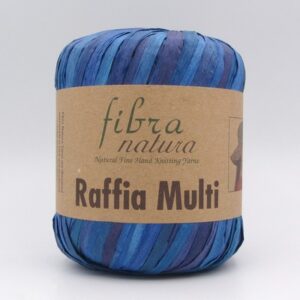 Fibranatura Raffia Multi 117-08 синій