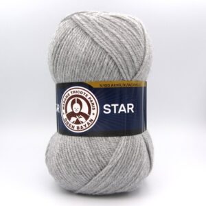 Пряжа Madame Tricote Star 007 світло-сірий