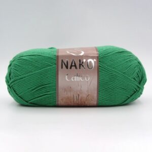 Пряжа Nako Calico 11219 зеленый