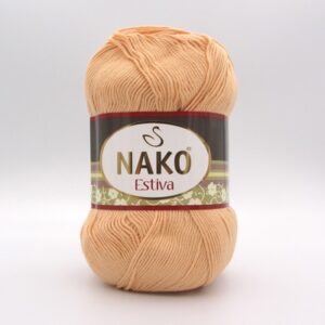 Пряжа Nako Estiva 2866 бледно-абрикосовый