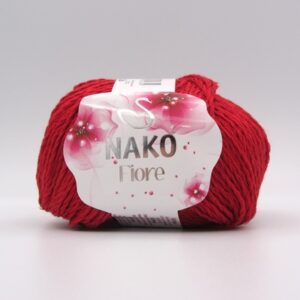 Пряжа Nako Fiore 3252 червоний