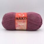 Пряжа Nako Super inci Narin 569 темный фрезовый