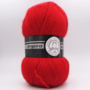 Пряжа Madame Tricote Angora 033 темно-красный