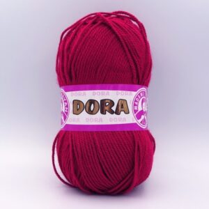 Пряжа Madame Tricote Dora 034 темно- красный