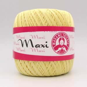 Пряжа Madame Tricote Maxi 6303 светло-желтый