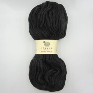 Пряжа Gazzal Pure Wool 5243 темно-коричневый