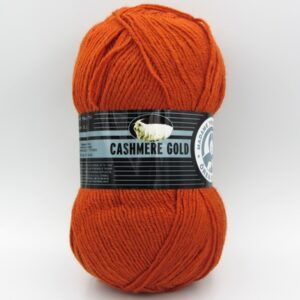 Пряжа Madame Tricote Cashmere Gold 107 терракотовый