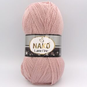Пряжа Nako Lame Fine 10569 пудра