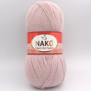Пряжа Nako Super inci Narin 318 пудра
