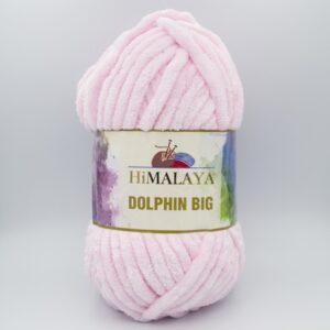 Пряжа плюшевая Himalaya Dolphin Big 76703 нежно-розовый