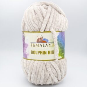 Пряжа плюшевая Himalaya Dolphin Big 76711 светлый беж