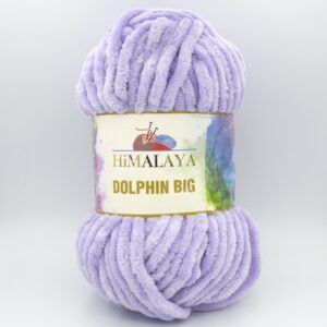 Пряжа плюшевая Himalaya Dolphin Big 76716 нежно-лиловый