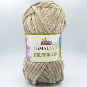 Пряжа плюшевая Himalaya Dolphin Big 76718 бежевый