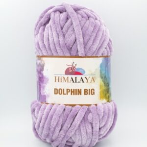 Пряжа плюшевая Himalaya Dolphin Big 76723 сиреневый