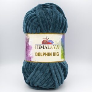 Пряжа плюшева Himalaya Dolphin Big 76729 темно-зелений