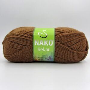 Пряжа Nako Rekor 10562 шоколад