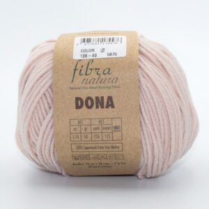 Пряжа Fibranatura Dona 106-40 пудра