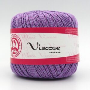 Пряжа Madame Tricote Maxi Viscose mini 6309 сиреневый