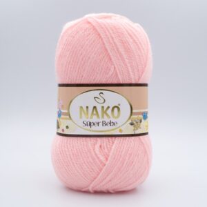 Пряжа Nako Super Bebe 11935 персик