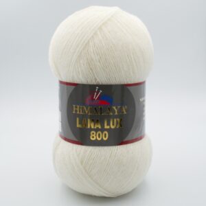 Пряжа Himalaya Lana Lux 800 74604 молочный
