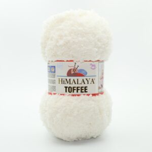Пряжа плюшева Himalaya Toffee 73502 молочна