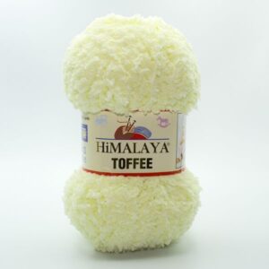Пряжа плюшевая Himalaya Toffee 73503 светло-желтый