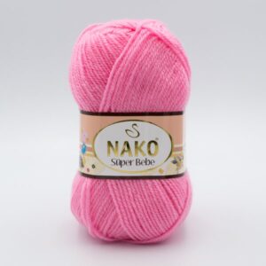 Пряжа Nako Super Bebe 4430 розовый